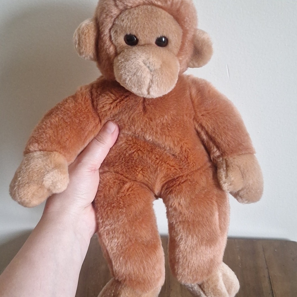 Vintage TY 1998 Beanie Buddy Bongo Monkey Plush Stuffed Animal Soft Toy - Picture 8 of 8